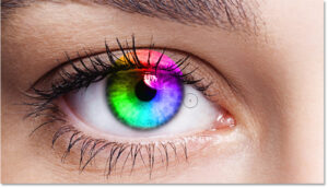 آموزش رنگین کمانی کردن چشم ها در فتوشاپ 26