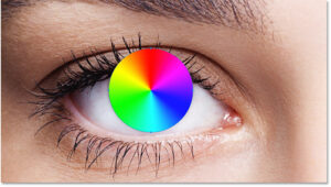آموزش رنگین کمانی کردن چشم ها در فتوشاپ 18