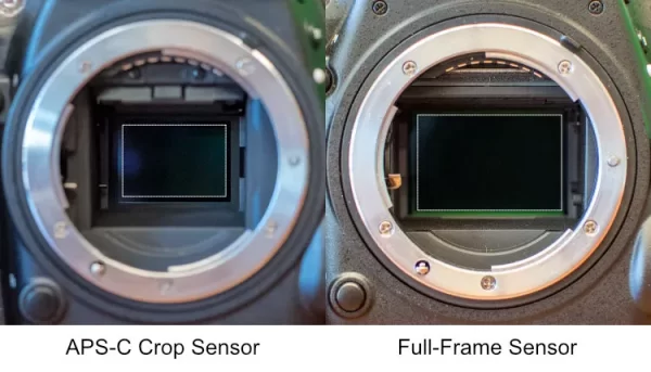 تفاوت سنسور دوربین‌ های کراپ و فول فریم